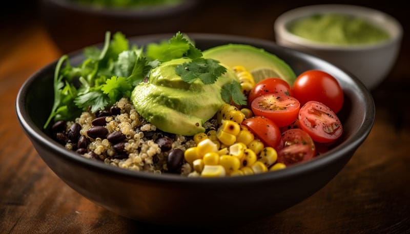 Quinoa and Black Bean Bowl