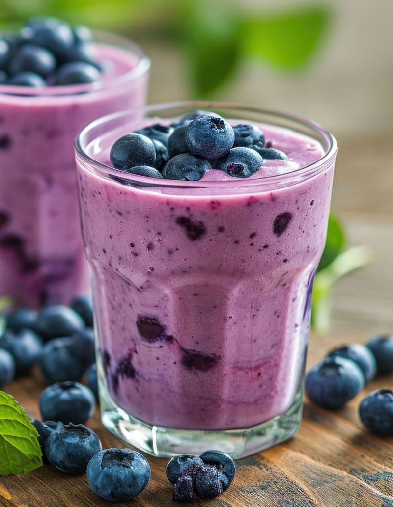 Blueberry Almond Smoothie