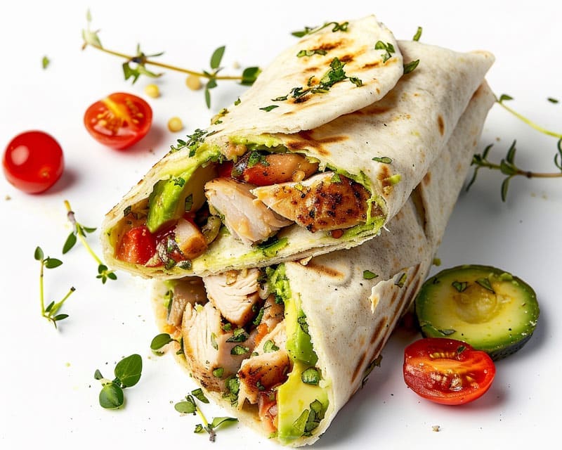 Chicken Avocado Wrap