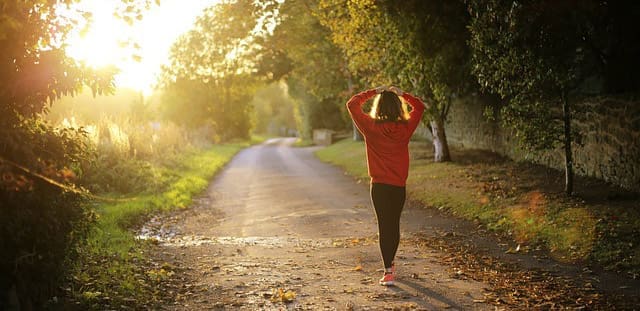 Walking to stay healthier